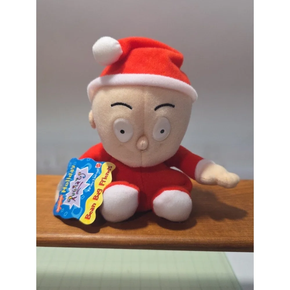 Vintage 1997 Nickelodeon Holiday Rugrats Baby Tommy‎ Pickles Bean Bag Plush